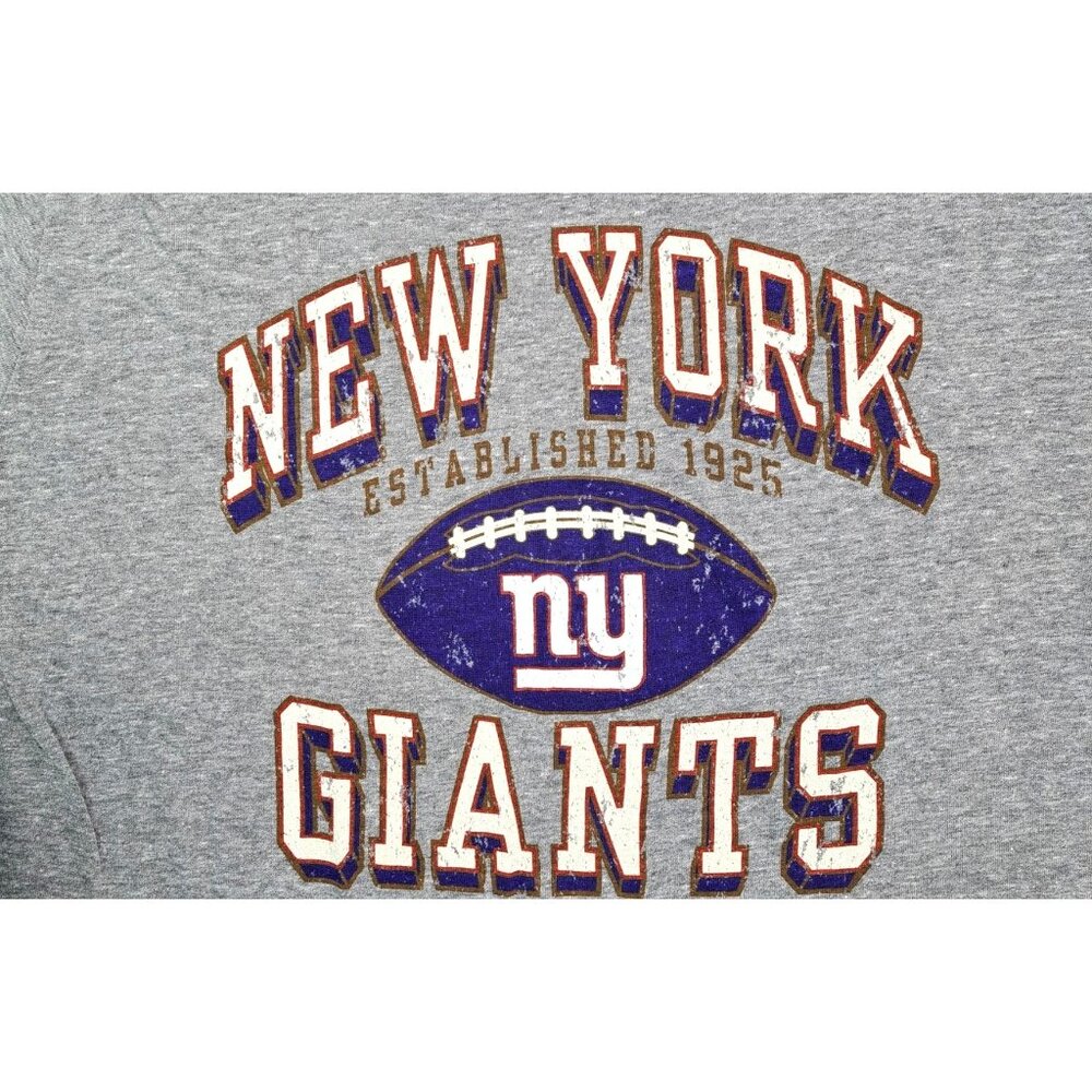 New York Giants T-Shirt NFL Grey Size Men Medium Football New With Tags NY Gray - Picture 2 of 7